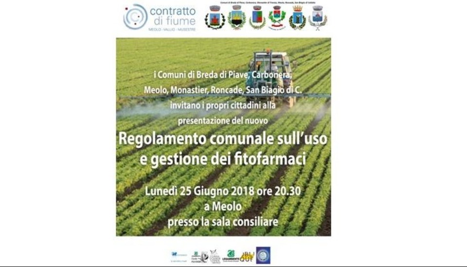 Nuovo Regolamento comunale sull'uso e gestione dei fitofarmaci